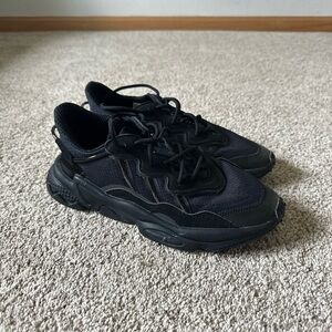 Adidas Black Athletic Sneakers